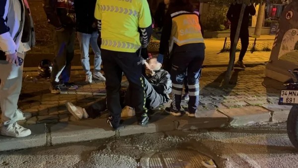 Edirne'de motosiklet sürücüsü otomobile çarptı: Alkollü olduğu öğrenildi!